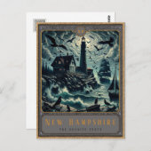 ニューハンプシャー |ゴシック様式の絵葉書 ポストカード (正面/裏面)