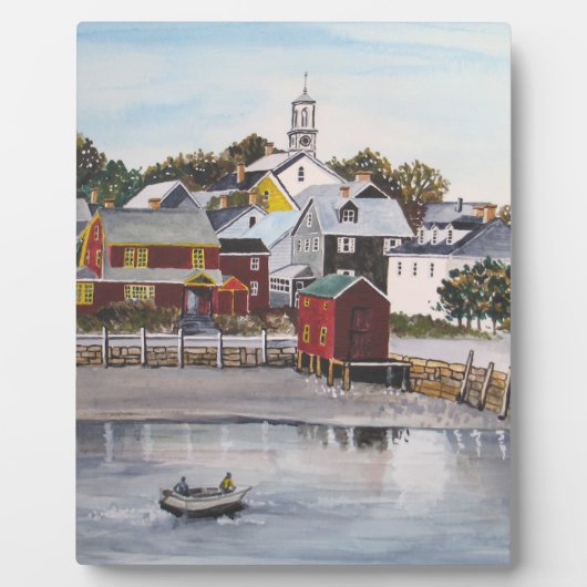 ニューハンプシャー・ポーツマスハーバー フォトプラーク (正面)