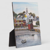 ニューハンプシャー・ポーツマスハーバー フォトプラーク (側面)