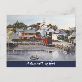 ニューハンプシャー・ポーツマス・ハーバー ポストカード