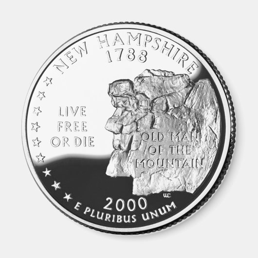 ニューハンプシャー マグネット (正面)