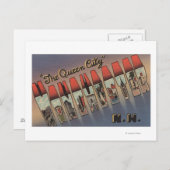 ニューハンプシャー，マンチェスター – ラージレターシーン ポストカード (正面/裏面)