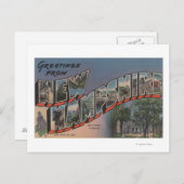 ニューハンプシャー(州首都/花) ポストカード (正面/裏面)