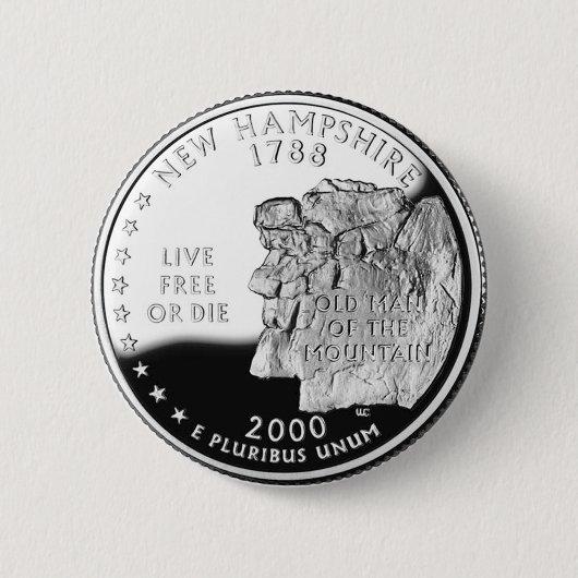 ニューハンプシャー 缶バッジ (正面)