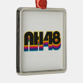 ニューハンプシャー 48 レインボー メタルオーナメント (右)