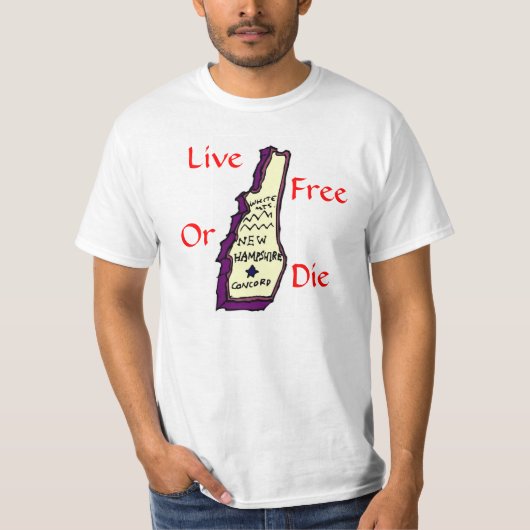 ニューハンプシャー Tシャツ (正面)
