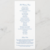 ニューハーゲンシーサイドインメエレガントインブルー結婚ズ プログラム (裏面)