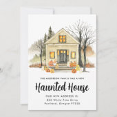 ニューハ幽霊のよく出るウスハロウィーンムービング 案内状 (正面)