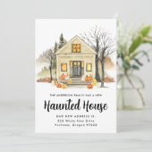 ニューハ幽霊のよく出るウスハロウィーンムービング 案内状 (スタンド正面)