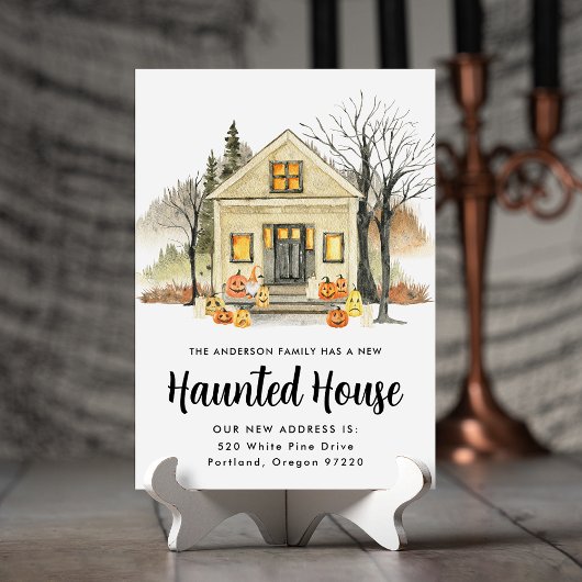 ニューハ幽霊のよく出るウスハロウィーンムービング 案内状