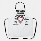 ニューバイファミリー懇親会 エプロン (正面)