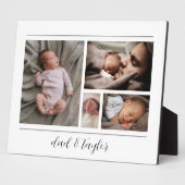 ニューパパとベビーファースト・パパの日 フォトプラーク (側面)