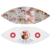 ニューパパタイポグラフィかわいいキープサファースト・ファーザーデー アメリカンフットボール (パネル)