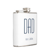 ニューパパ父の日のミニマルシンプルリスト フラスク (右)