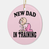 ニューパパ・ガール セラミックオーナメント (左)