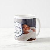 ニューパパ |公式にパパバッジと写真に昇格 コーヒーマグカップ (正面右)