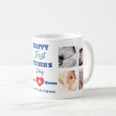 ニューパパ |写真のコラージュ コーヒーマグカップ (正面右)