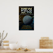 ニューパロアルト – 宇宙の最初の郊外 ポスター (キッチン)