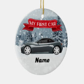 ニューパーソナライズされたカーオーナメント セラミックオーナメント (右)