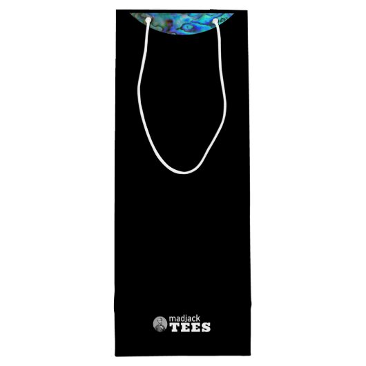 ニューパーソナライズされたジーランドキウイパウアワイン抱き枕 ワインギフトバッグ (裏面)