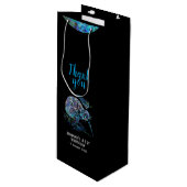 ニューパーソナライズされたジーランドキウイパウアワイン抱き枕 ワインギフトバッグ (正面アングル)