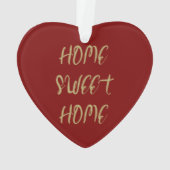 ニューパーソナライズされたホームオーナメント – アクリルキープサケ オーナメント (裏面)