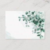 ニューパーソナライズされたホームデザイン エンクロージャーカード (裏面)