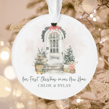 ニューパーソナライズされたホーム初めてのクリスマスアクリル