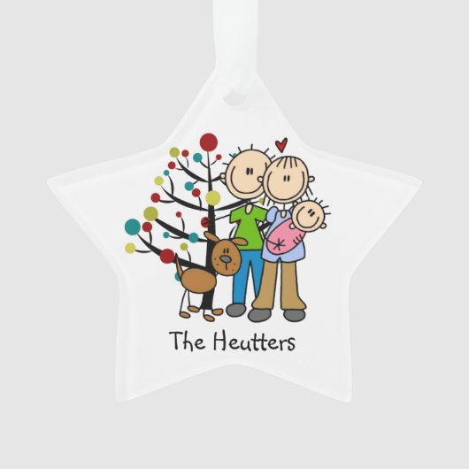 ニューパープルベビーガールドッグホリデイオーナメント オーナメント (正面)