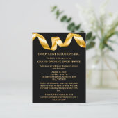 ニュービジネスオープンハウス招待状 ポストカード (スタンド正面)