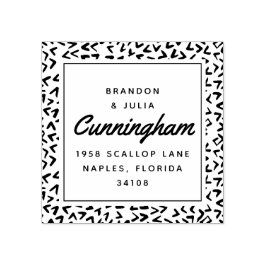 ニュービーチハウス差出人住所 ラバースタンプ