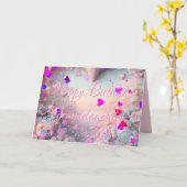 ニューピンクハートスターズグランドドーターカード カード (黄色い花)