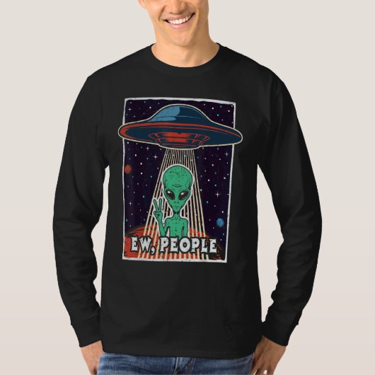 ニューピープルウフォエイリアン Tシャツ (正面)