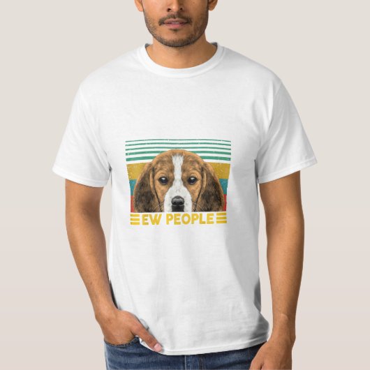 ニューピープルビーグル Tシャツ (正面)
