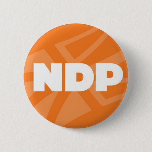 ニューファウンドランドおよびラブラドールNDP Pin 缶バッジ (正面)