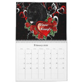 ニューファウンドランドのカレンダー カレンダー (2月 2026)