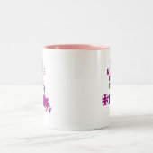 ニューファウンドランドのマグ ツートーンマグカップ (中央)