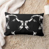 ニューファウンドランドの枕Newfoundlanderの子犬のギフト ランバークッション (ブランケット)