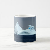 ニューファウンドランドの氷山 コーヒーマグカップ (中央)