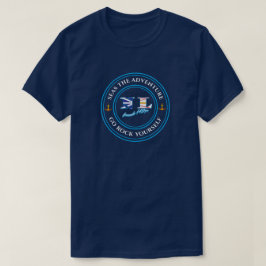 ニューファウンドランドの海は冒険石あなた自身行きます Tシャツ