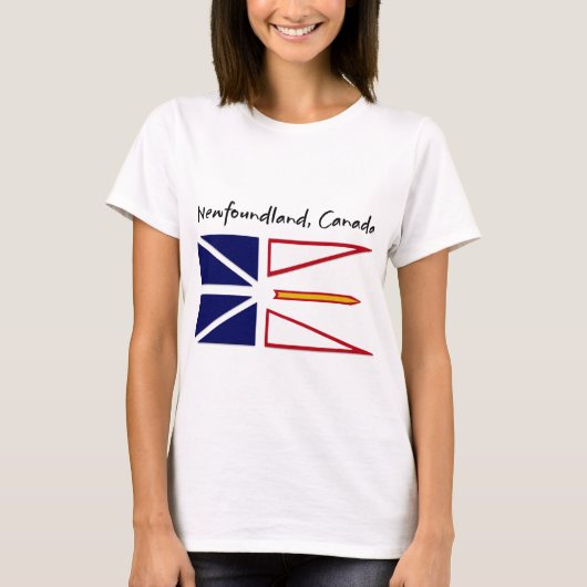 ニューファウンドランドカナダ Tシャツ (正面)