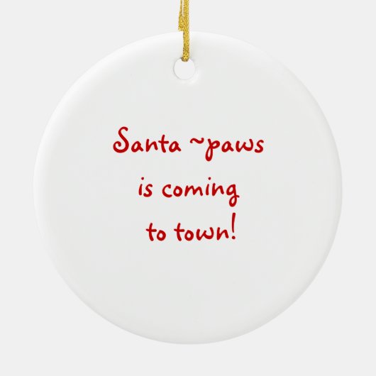 ニューファウンドランド犬のクリスマスのオーナメント セラミックオーナメント (裏面)