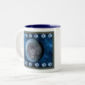 ニューファウンドランド犬のマグ ツートーンマグカップ (正面左)