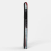 ニューファウンドランド犬の愛国心が強い電話箱 Case-Mate iPhoneケース (裏面/右)