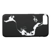 ニューファウンドランド犬のiPhone 7の場合のニューファウンドランドの箱 Case-Mate iPhoneケース (裏面(横))