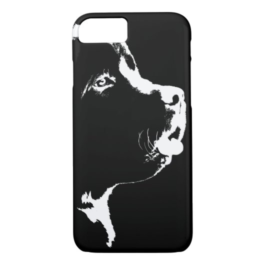 ニューファウンドランド犬のiPhone 7の場合のニューファウンドランドの箱 Case-Mate iPhoneケース (裏面)