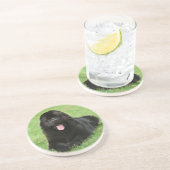 ニューファウンドランド犬 コースター (側面)