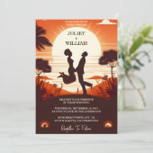 ニューファンキー予測できなユユニークーミームおもしろいズ結婚 招待状 (スタンド正面)