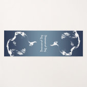 ニューファンドドッグヨガマット子犬ヨガマット ヨガマット (正面(横))