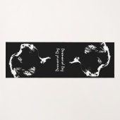 ニューファンドドッグヨガマット子犬ヨガマット ヨガマット (正面(横))